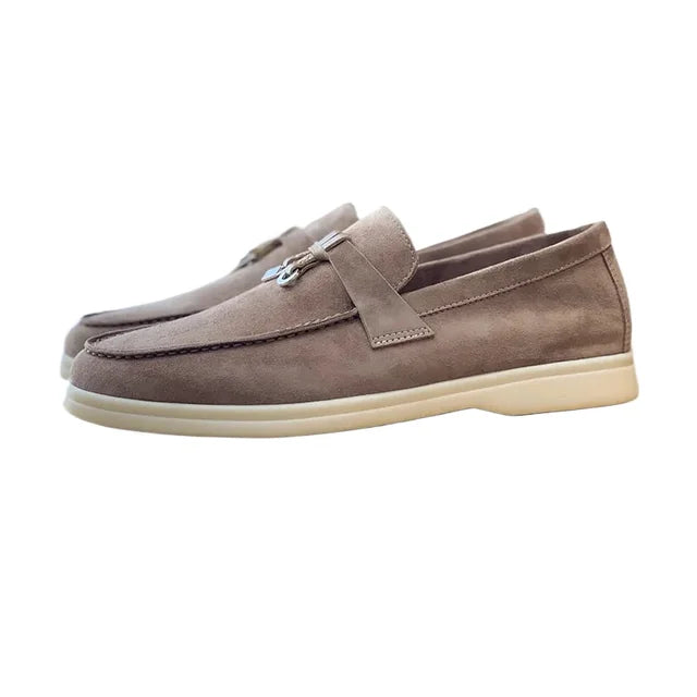 ØRLA Amsterdam™ | Suède dames loafers